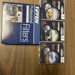 New In Box Tiffen Lens/ Fikter Accesories $150 For All