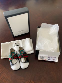 Gucci Girls Ballerina Flat Shoes