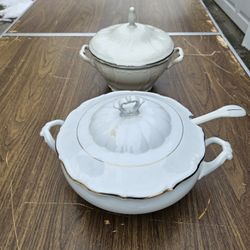 2 Expensive European Tureens 