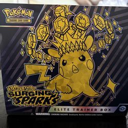 Surging Sparks ETB (Read Description) 