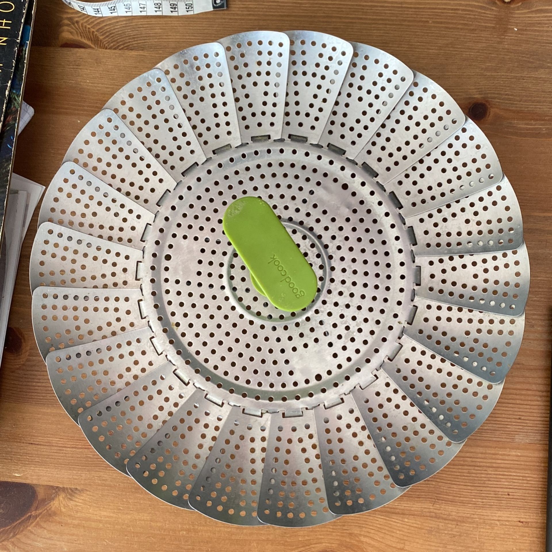 Steamer Basket and Measuring Cup