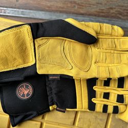 Klein gloves size large$20