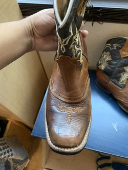 Cowboy Bots Boy Size 1 Youth