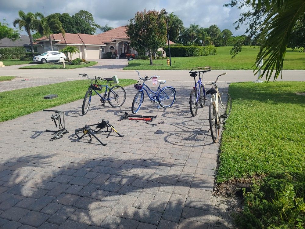 4 Bicycles For Sale