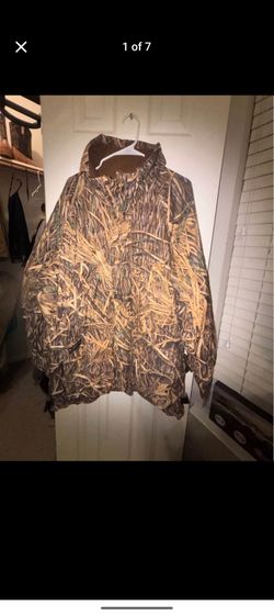Men's heavy hunting jacket size large