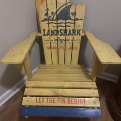 Landshark Adirondack Chair Wooden