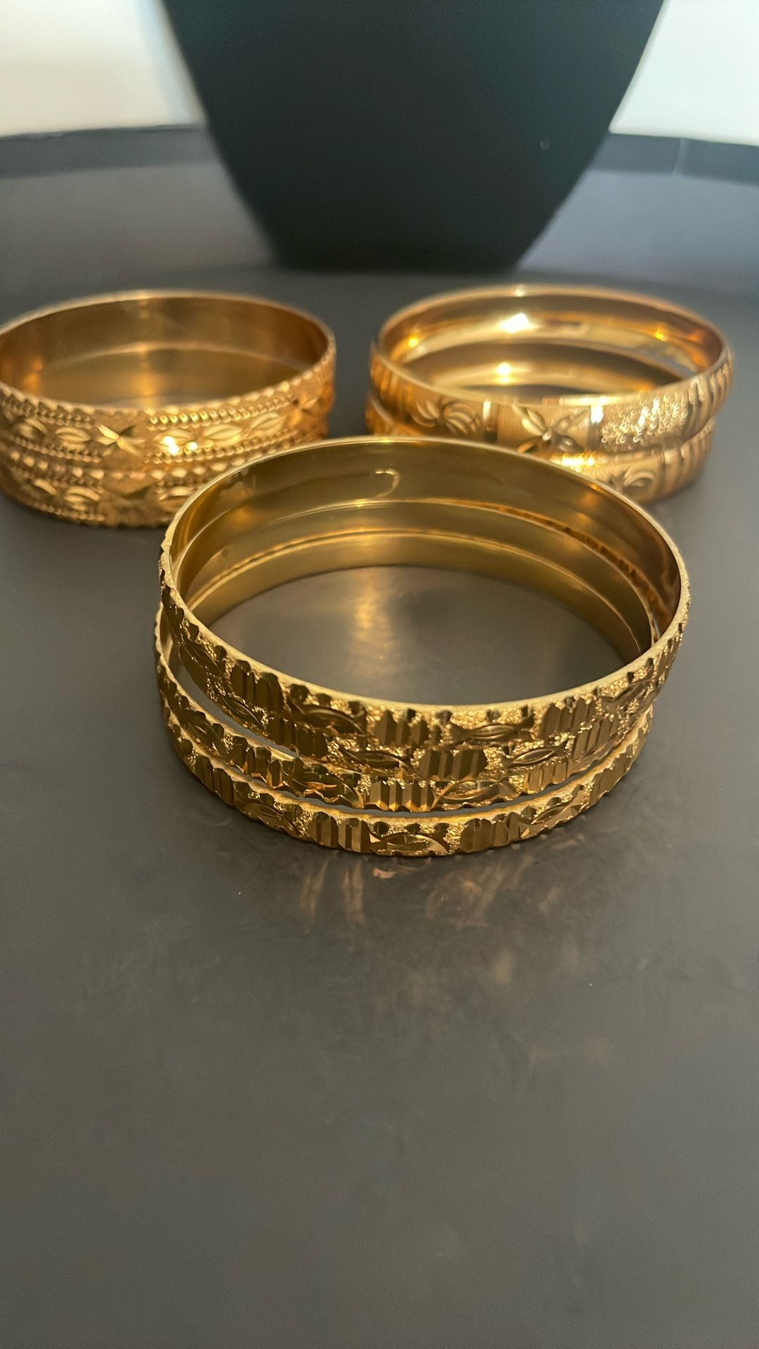 Gold Plated Bangles
