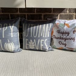 Fall Pillows 5 EACH