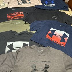 Mens Size XL Under Armour T-shirt Lot