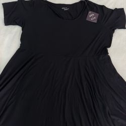 AVA & VIV (Target) Black Dress 3XL NWT