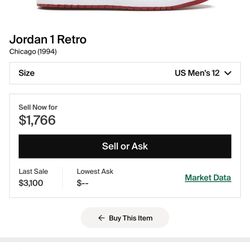 1994 Nike Air Jordan Chicago And 2001 Bred Brand New With Box 