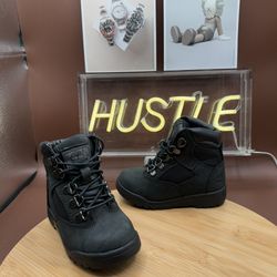Timberland  6-Inch Field Boots Black (TD) Sz 8C