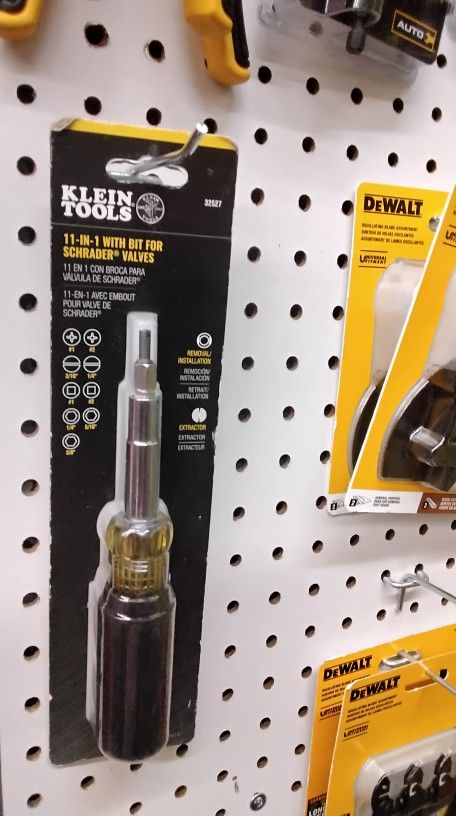KLEIN TOOLS 11 - IN - 1 WITH BIT FOR SCHRADER VALVES
