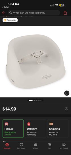 Baby booster seat