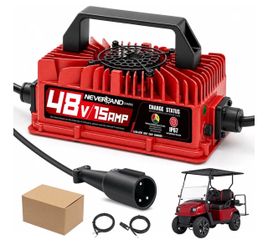Neverland 48V 15A Golf Cart Battery Charger