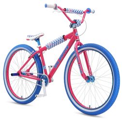 SE Bikes Big Ripper 29 Big Wheel BMX Bike Hot Pink