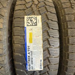 265/65r18 Falken Rubitrek AT Tires New