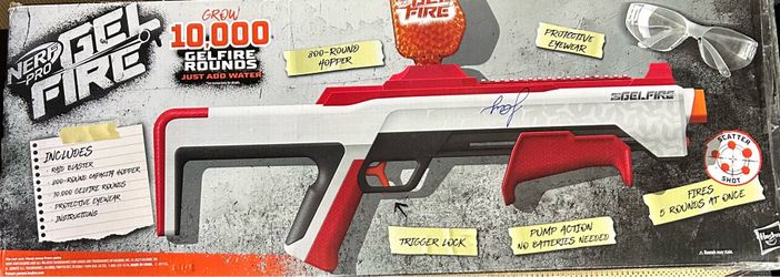 Nerf pro fire gel shot