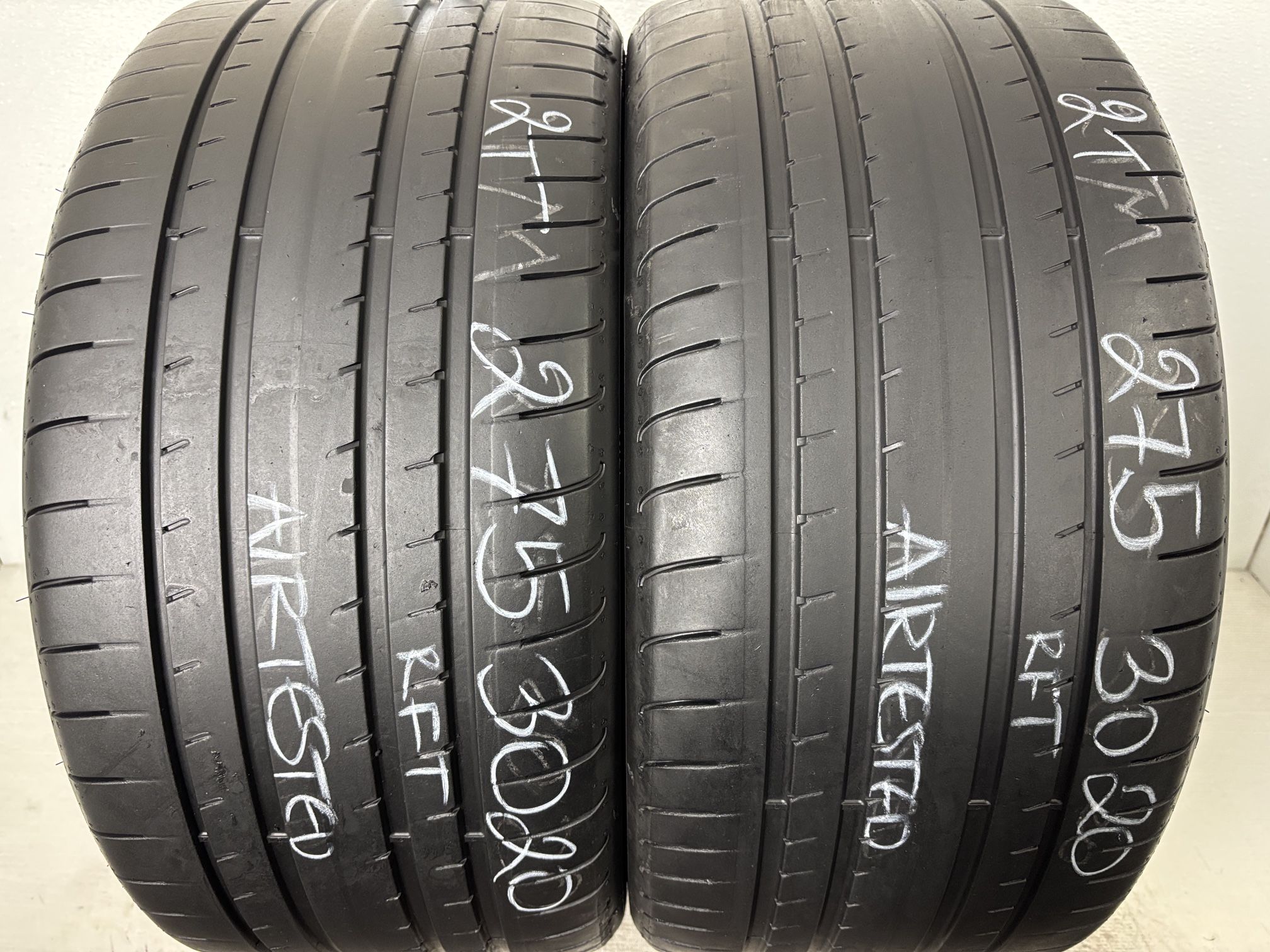 2 Tires 275 30 20 Goodyear Eagle F1 Asymmetric 5 Run Flat No Repairs