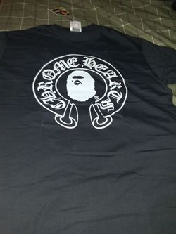 Chrome hearts bape shirt