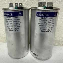 Dual Run Capacitors.(20/5uF).