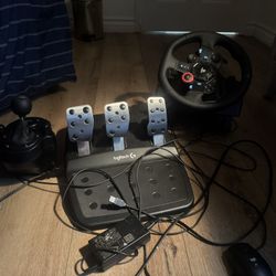 Logic Tech G29 Wheel For PlayStations And Pc