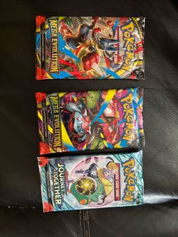 Pokemon TCG Mega Evolution and Journey Together Booster Packs