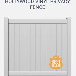 6x6 Vinyl Fence Panels