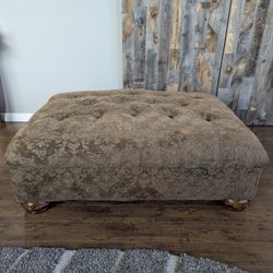 19th Century Edwardian Howard Style Ottoman