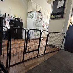 Large Metal Dog Panel Gates For Outside/inside 