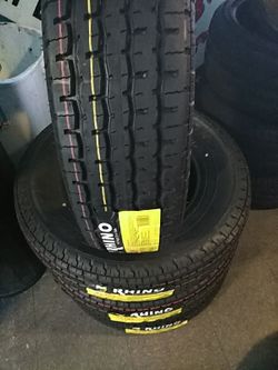 4 new trailer tires 205/75/15