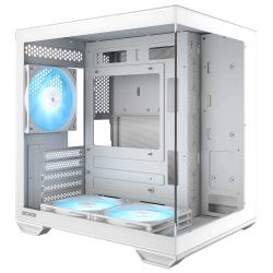 New Okinos White Pc Case Micro Atx And Mini Itx