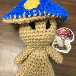 Crochet Amanita Mushroom person Amigurumi Toy
