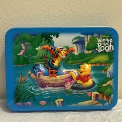 Vintage Winnie the Pooh Playing Cards 2 Decks W/Collectors Tin EUC