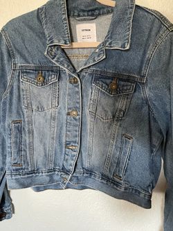 COTTON ON cropped jean jacket