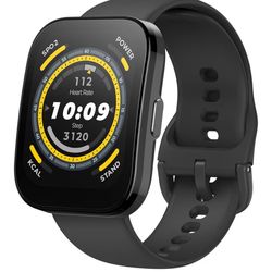 Amazfit Bip 5 Smart Watch 46mm, GPS, Amazon Alexa Built-in, Bluetooth Calling, 10-Day Battery, Heart-Rate & VO2 Max, Sleep Health Monitoring, AI Fitne