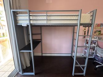 Twin loft bed