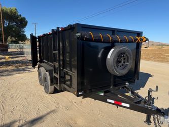 New smooth wall dump trailer 12 ft 2027