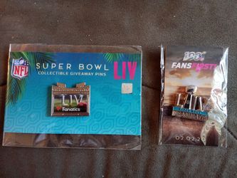 Super Bowl LIV Miami Pins