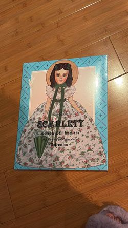 Peck -Gander Scarlet paper doll
