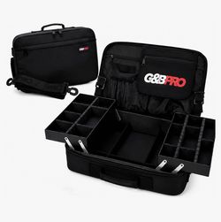 G&BPRO Crossbody barber Briefcase for Travel with Extending Tray System
