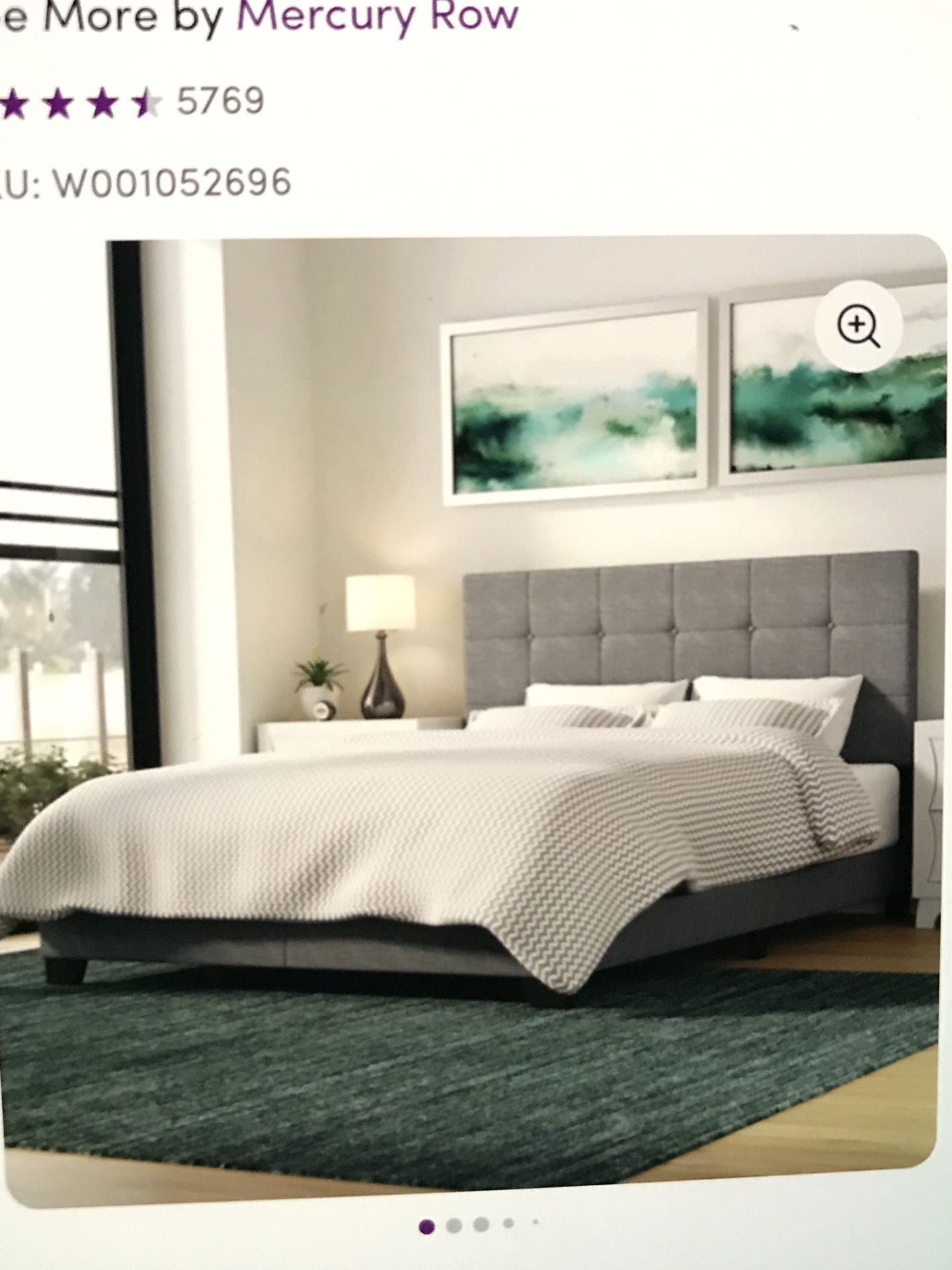 New unopened king size bed