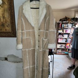 Full Length Leather Coat