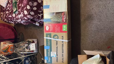 7ft Scottsdale Pine Artificial Christmas Tree