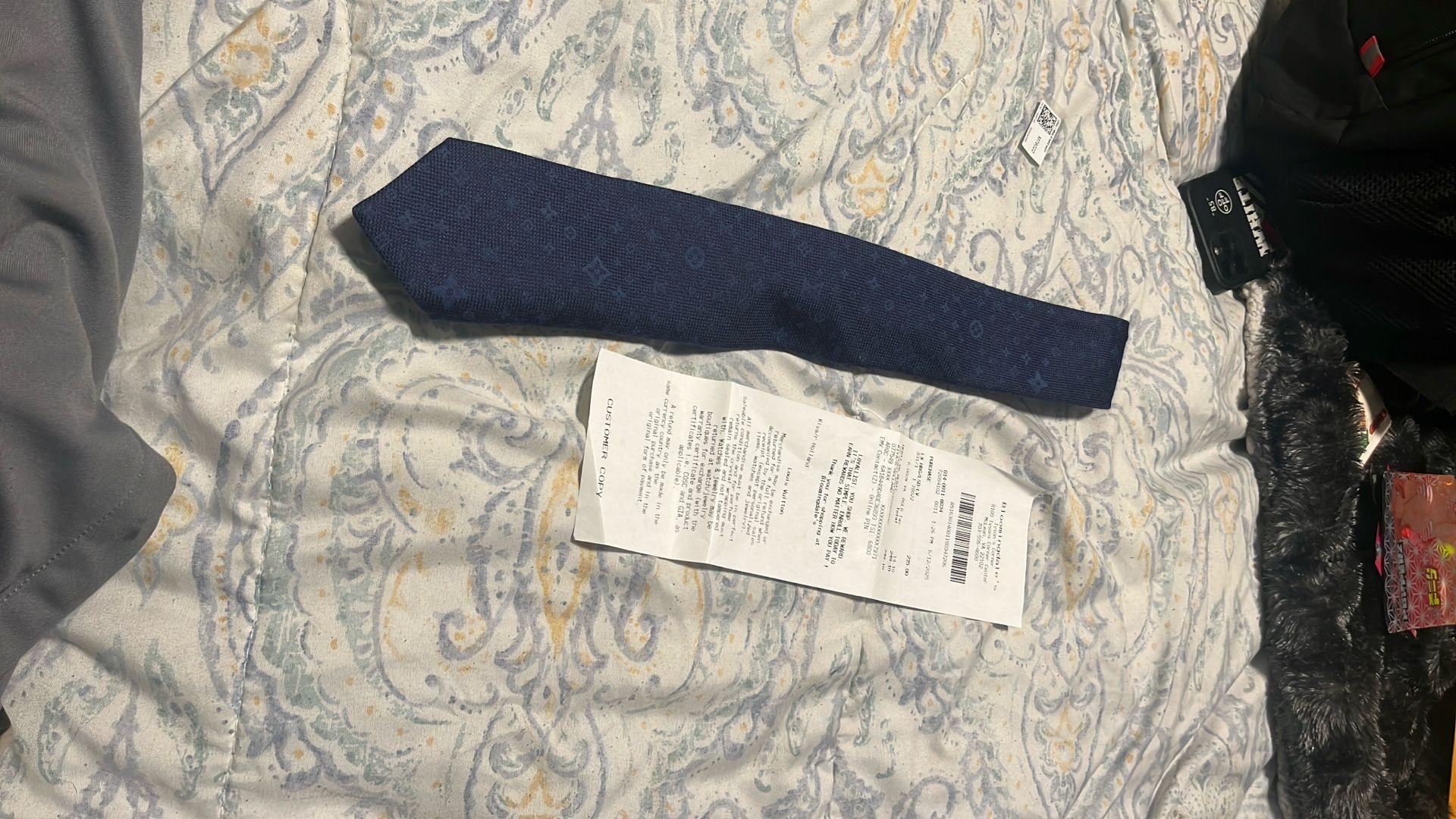 Navy Blue Louis Vuitton Worn Only 1 Time 