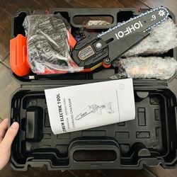 6 Inch Cordless Electric Handheld Mini Chain Saw