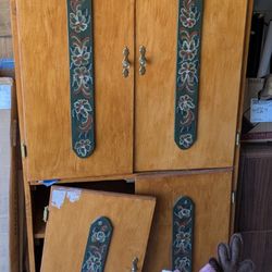Antique Vintage Armoire 