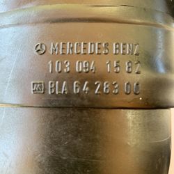 Mercedes M103 300E 300TE 300CE  86-93 Air Intake Hose No Cracks Rare