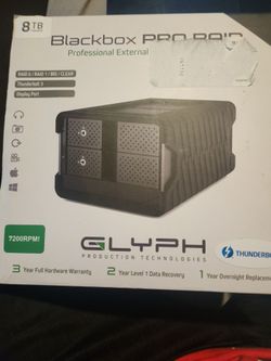 Glyph Blackbox Pro RAID 8TB External Drive