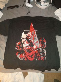 Black Horror Graphic T-Shirt